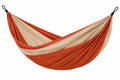 Amaca 200 x 150 cm in tessuto arancione e beige per interno ed esterno